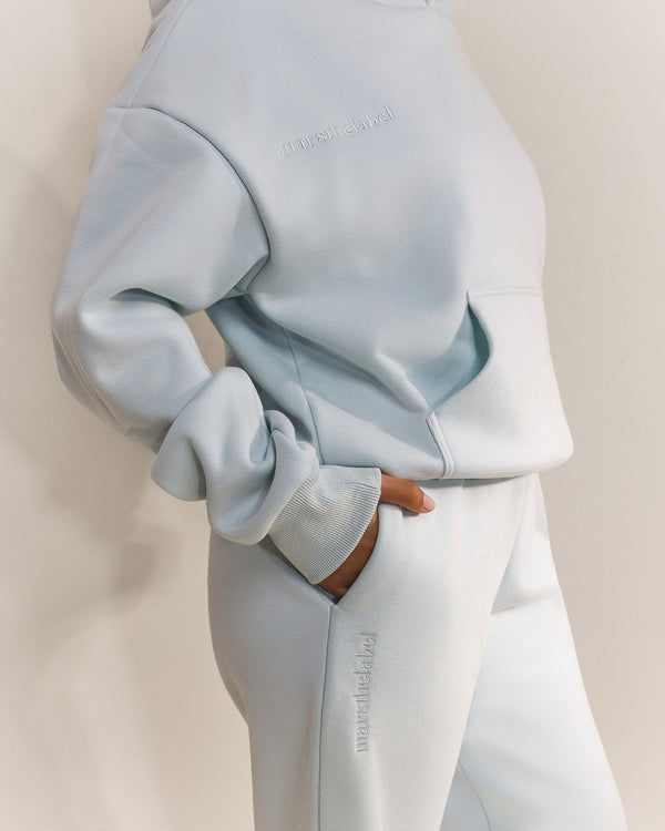 Mars The Label The Classics Hoodie In Baby Blue