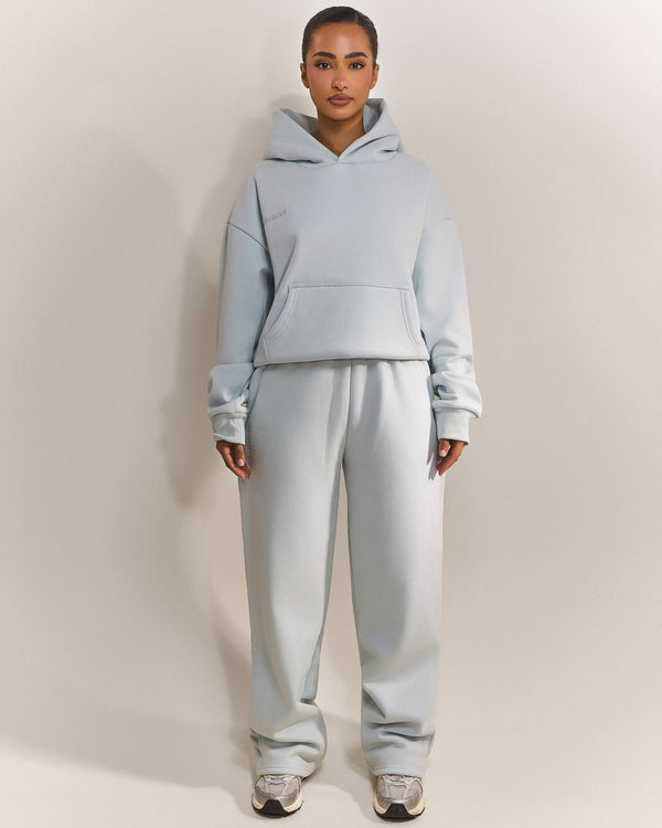 Mars The Label The Classics Hoodie In Baby Blue