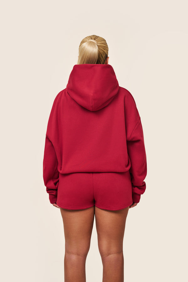 Mars The Label The Classics Hoodie In Red