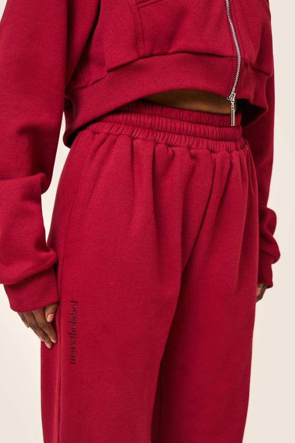 Mars The Label The Classics Joggers In Red