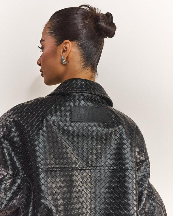 Mars The Label The Faye Jacket In Black