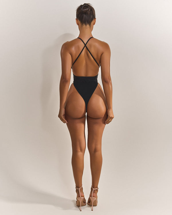 Mars The Label The Fishtail Swim In Black
