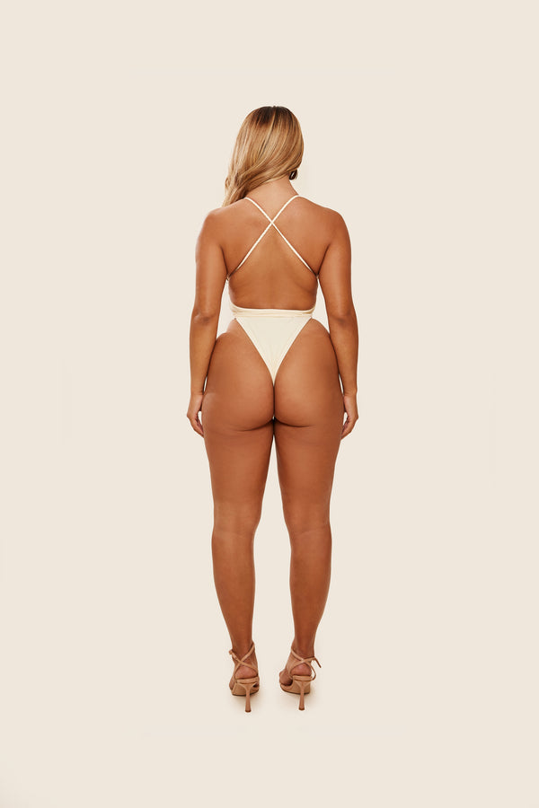 Mars The Label The Fishtail Swim In Cream