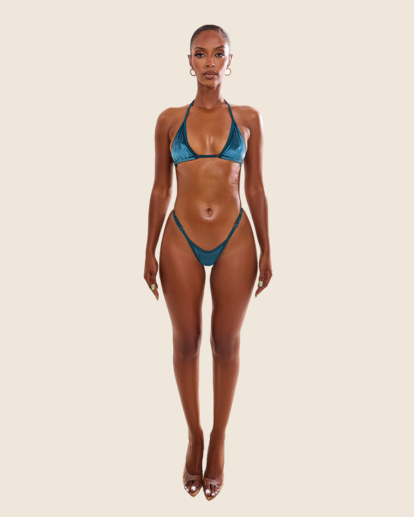 mars the label The Jordyn Bikini in Teal