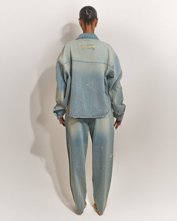 Mars The Label The Kai Rhinestone Jeans