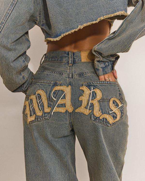 mars the label The Kali Jeans