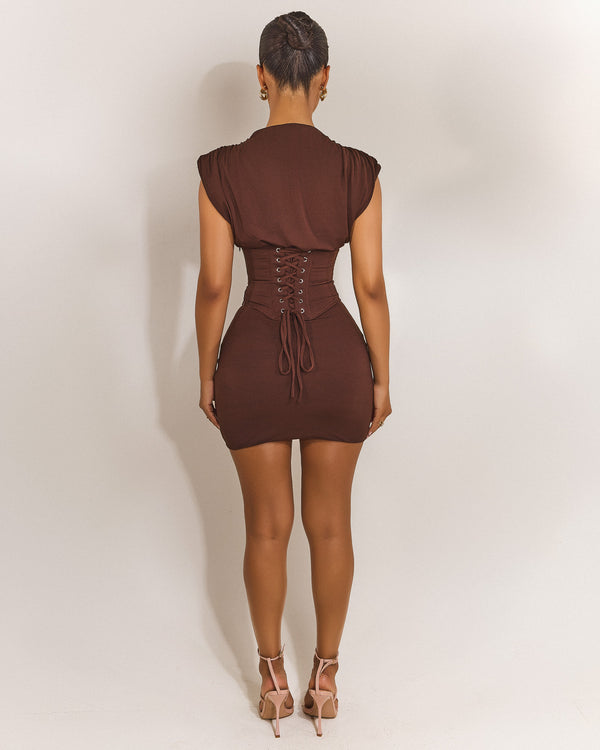 Mars The Label The Sandra Mini In Brown