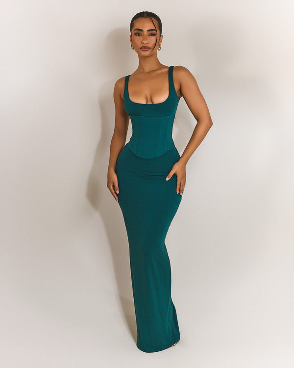 mars the label The Sandra Scoop Maxi in Teal