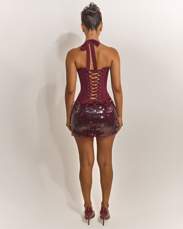 Mars The Label The Shimmi Mini In Red