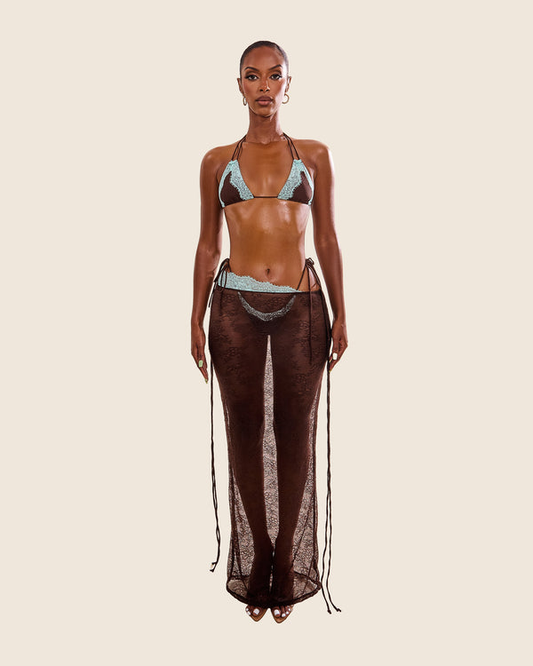 Mars The Label The Taliyah Bikini In Brown