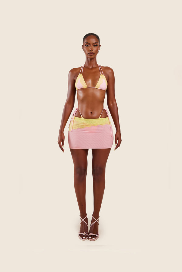 Mars The Label The Taliyah Bikini In Pink