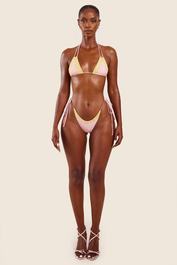 mars the label The Taliyah Bikini in Pink