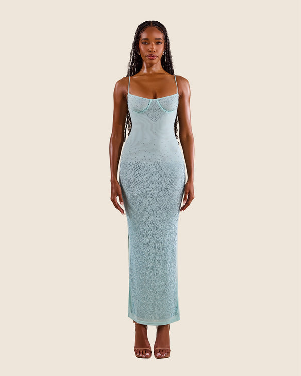 mars the label The Teaira Maxi in Blue