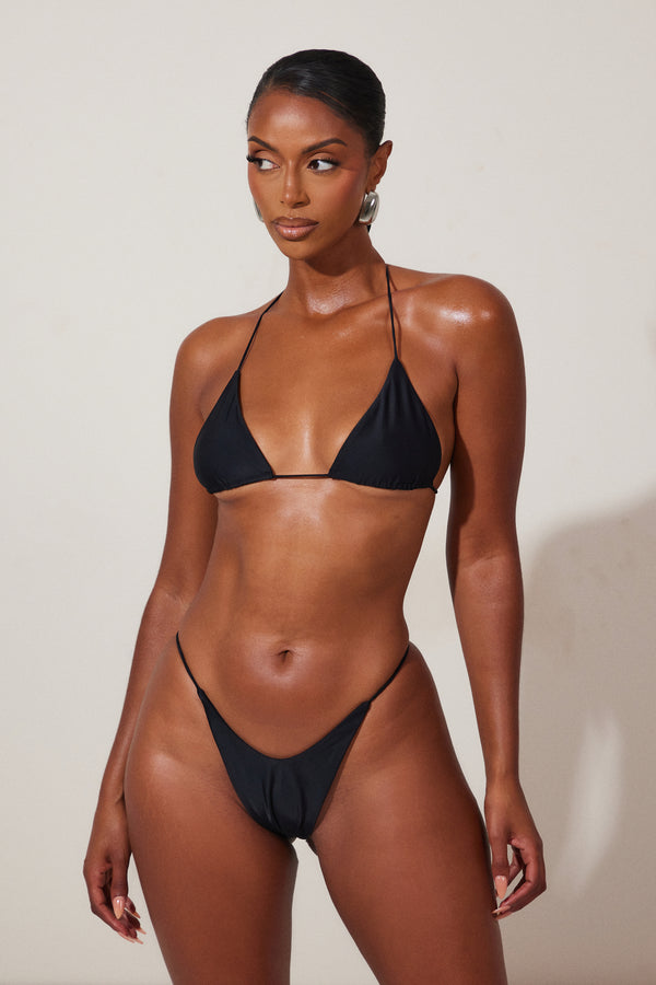 Mars The Label The Teeny Bikini In Black