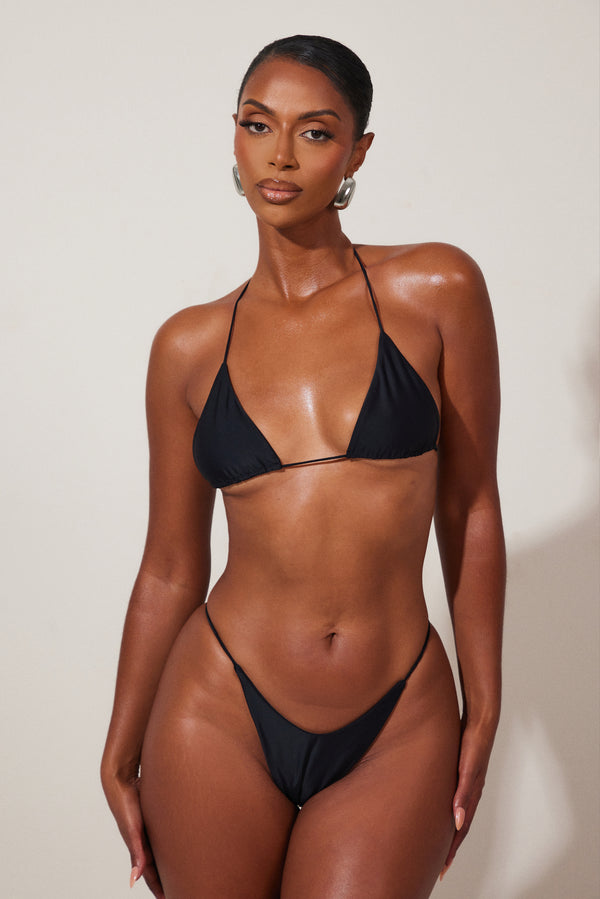 Mars The Label The Teeny Bikini In Black