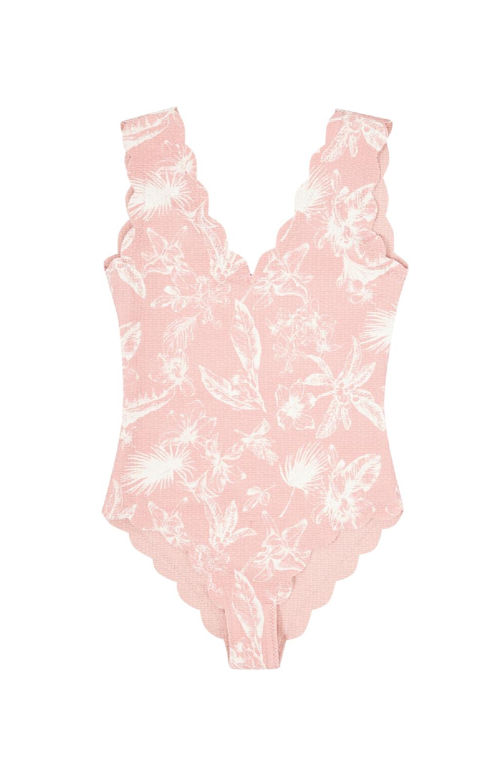 marysia Bumby Charleston Maillot Calm Floral Print/ Calm