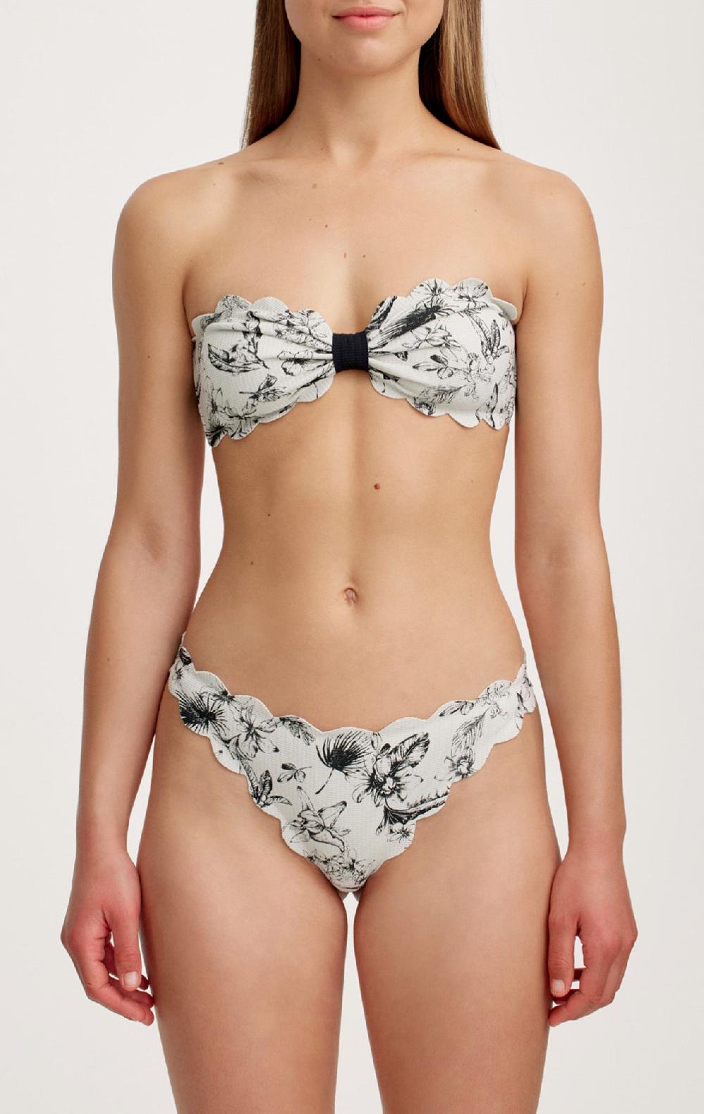 Marysia Antibes Top Oat Floral Print