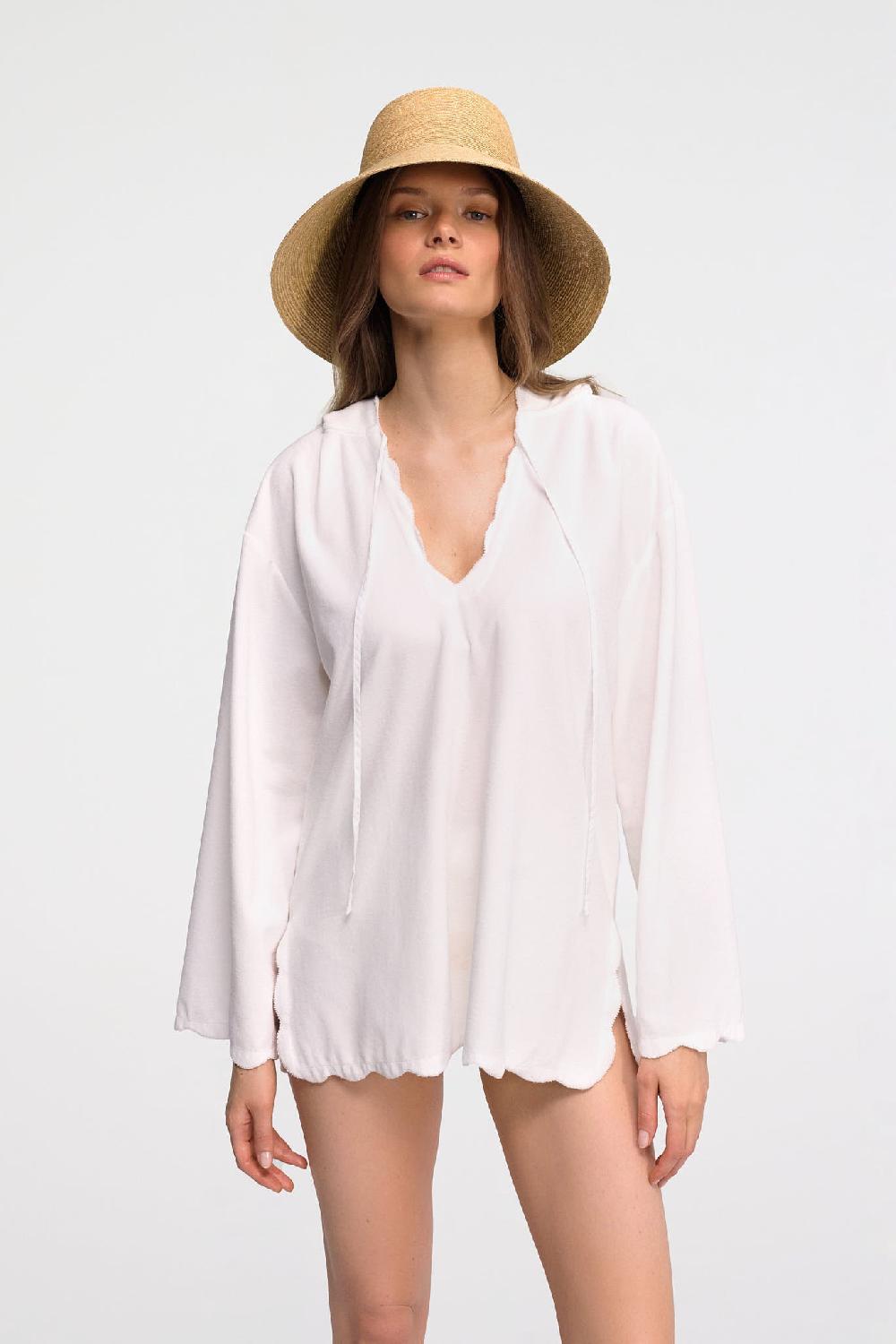 marysia Baughman Tunic Coconut
