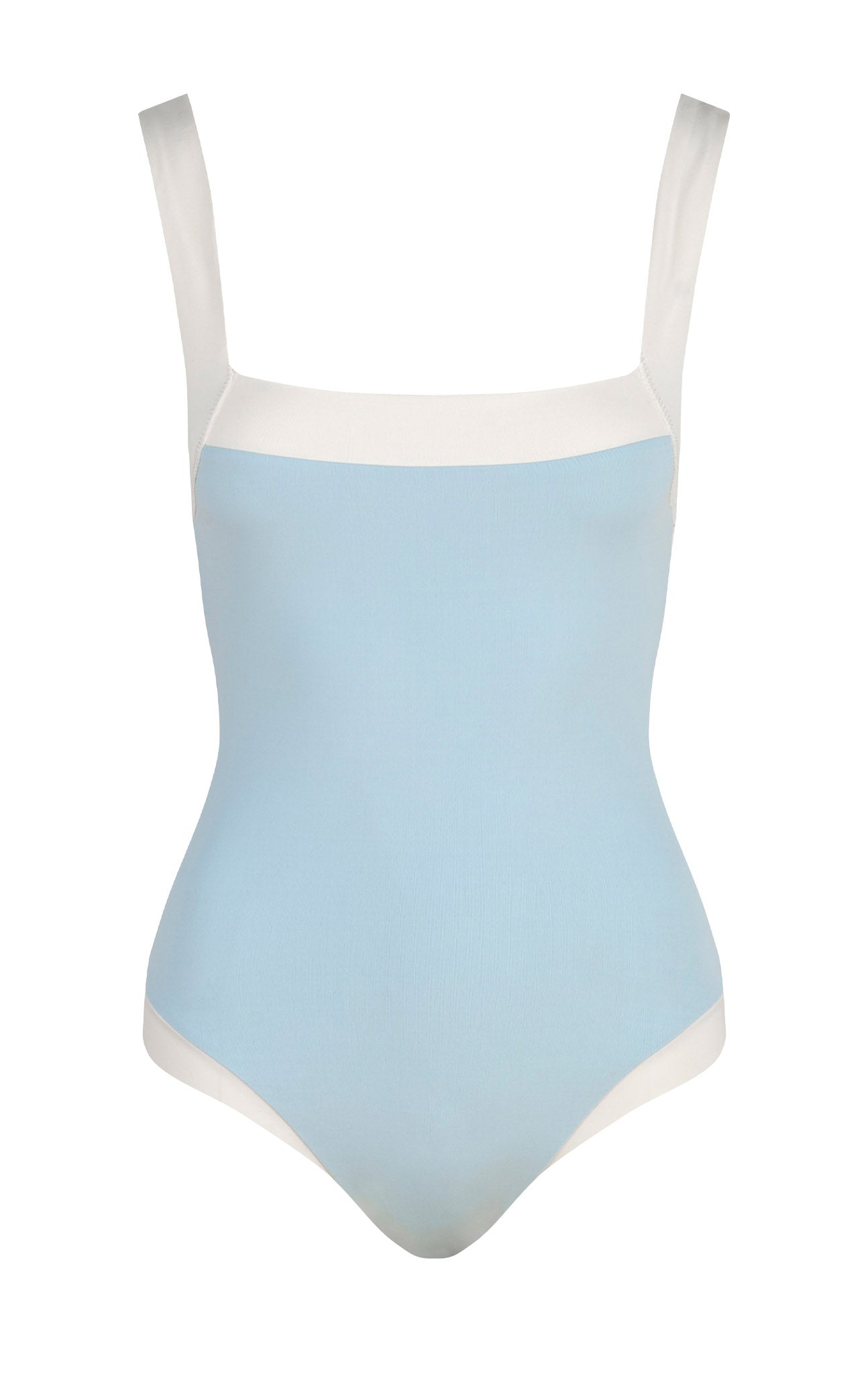 Marysia Bianco Maillot Blu Marr