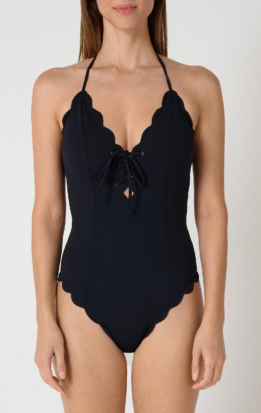 Marysia Broadway Tie Maillot Black
