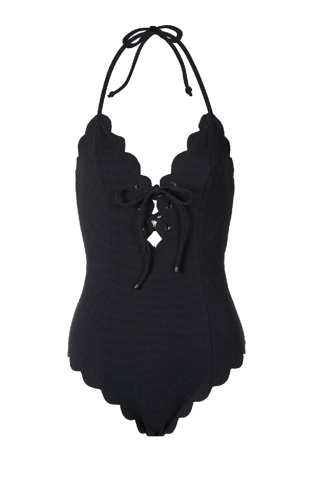marysia Broadway Tie Maillot Black