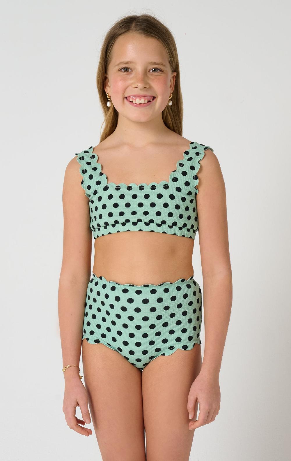 marysia Bumby Palm Springs Bikini Mint Dot Print