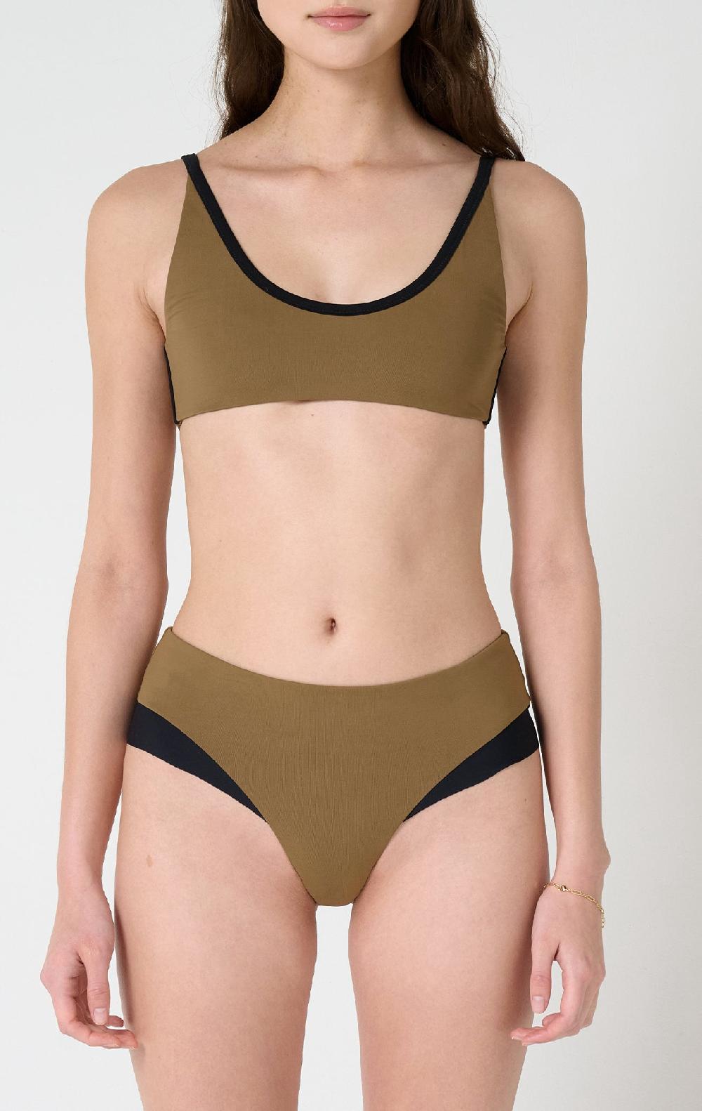 Marysia Calacutta Bottom Chocolate