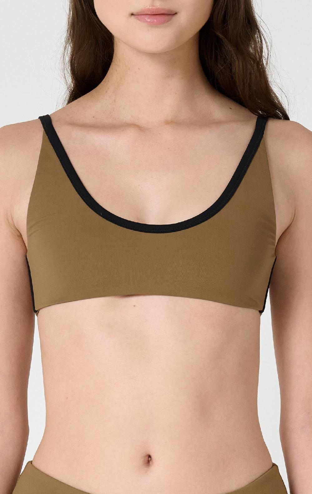 Marysia Calacutta Top Chocolate