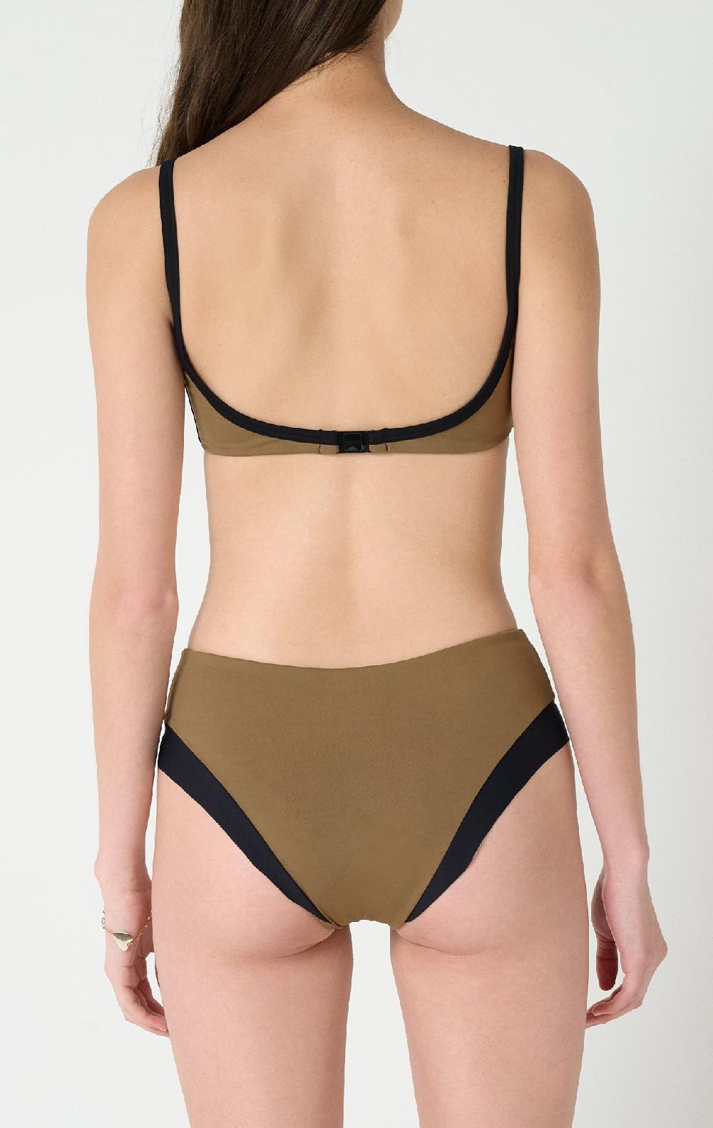 Marysia Calacutta Top Chocolate