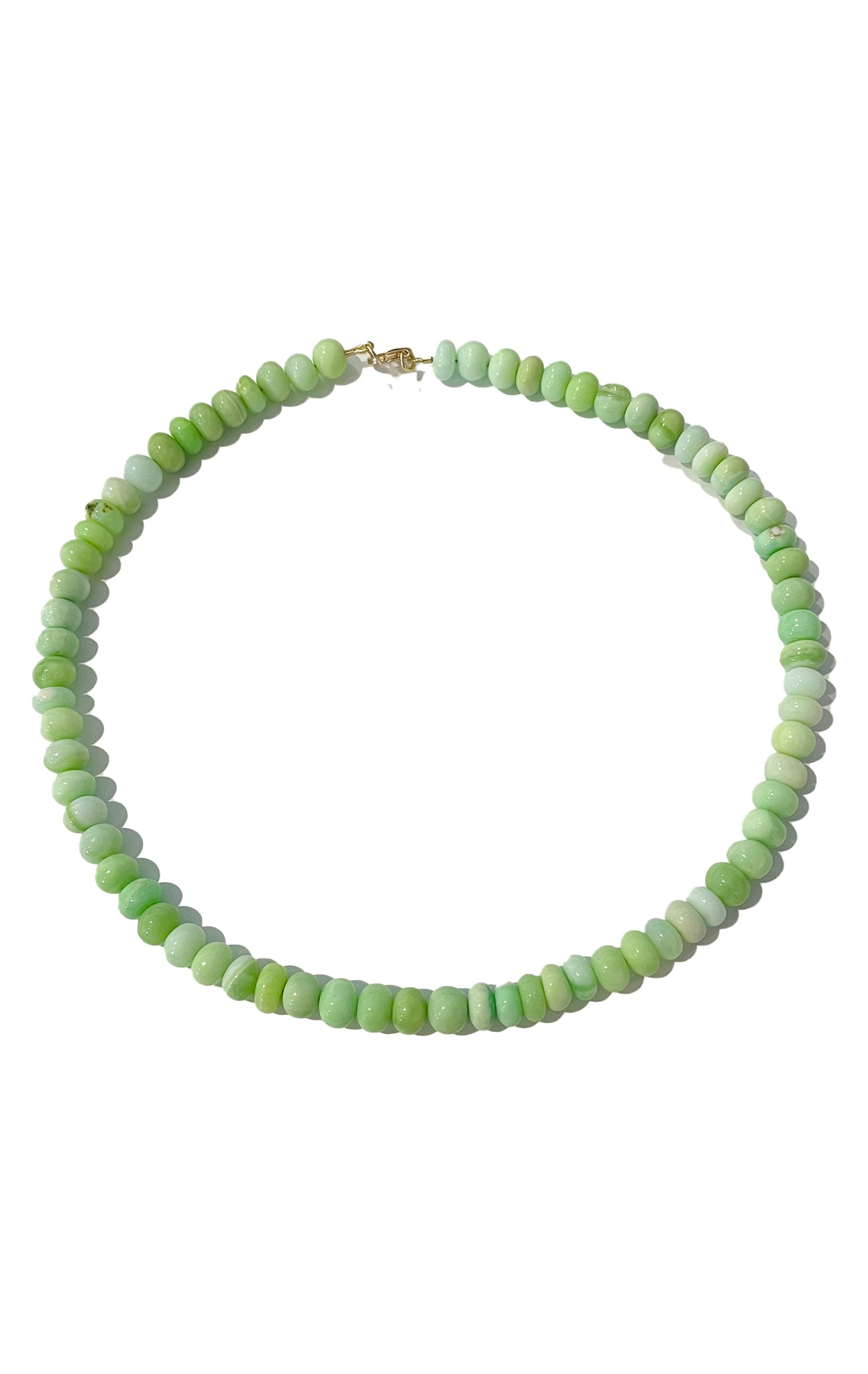 marysia Candy Necklace In Lime Green Opal