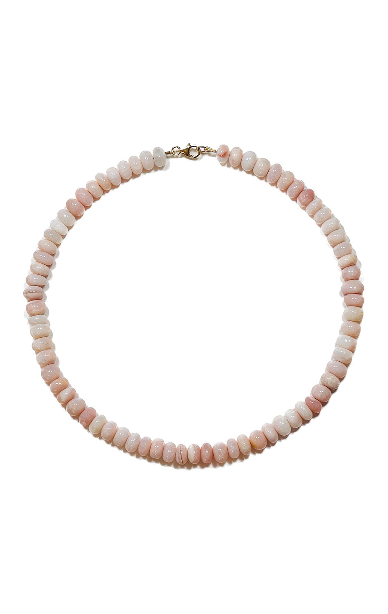 marysia Candy Necklace in Smooth Pink Opal