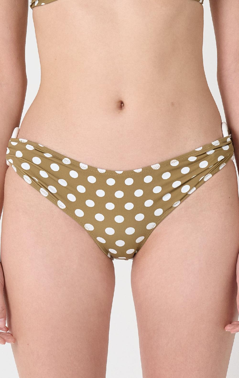 Marysia Coronada Bottom Bronze Small Dot Print
