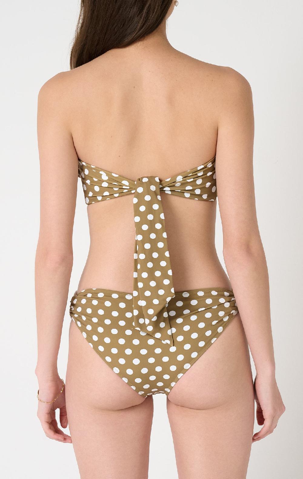 Marysia Coronada Bottom Bronze Small Dot Print