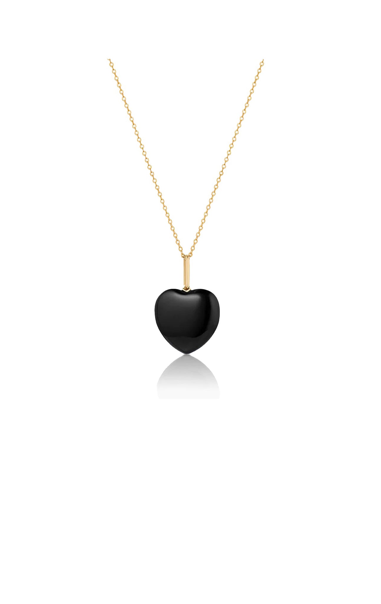 marysia Gemma Onyx Heart Necklace