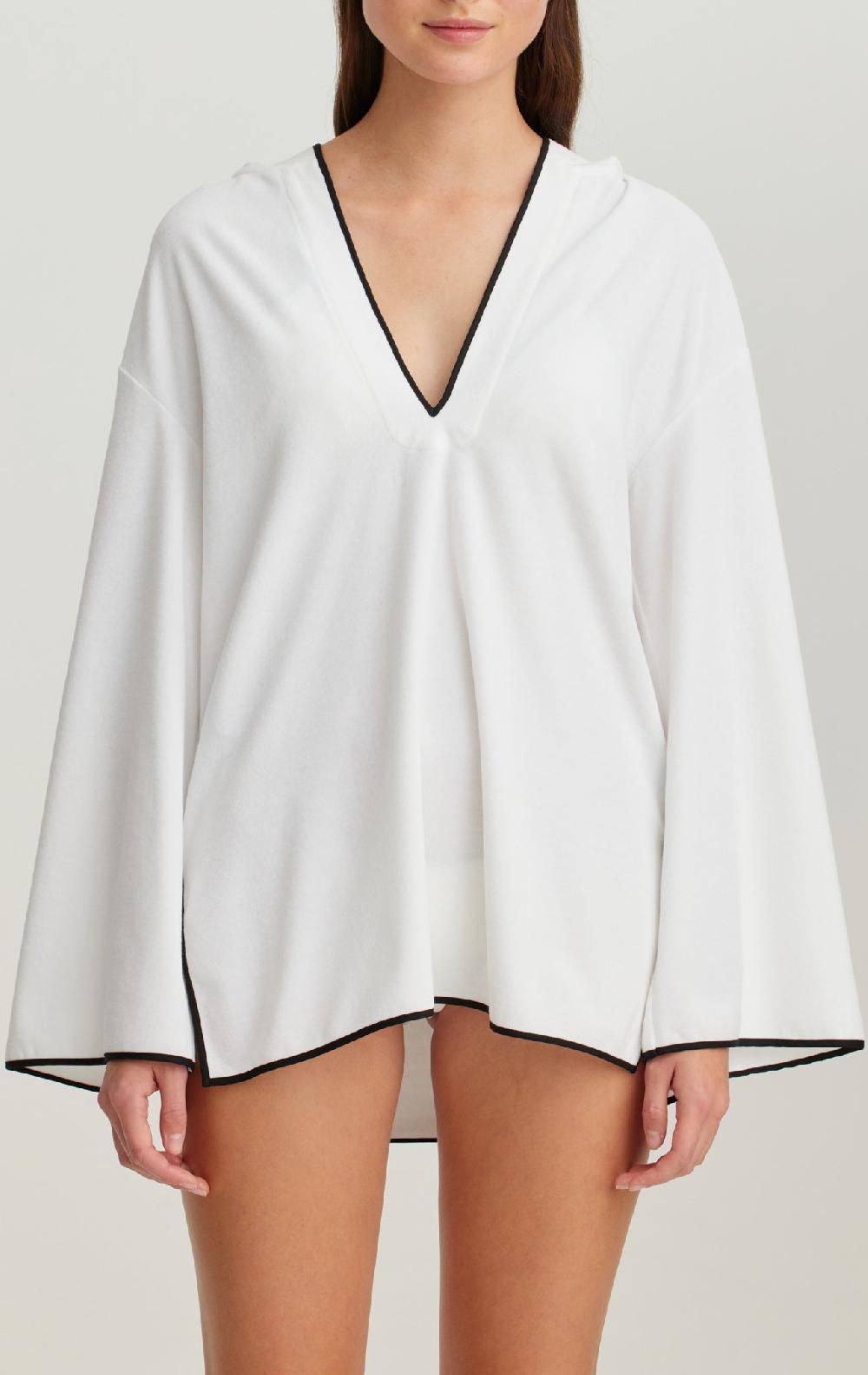 Marysia Hooded Tunic Coconut