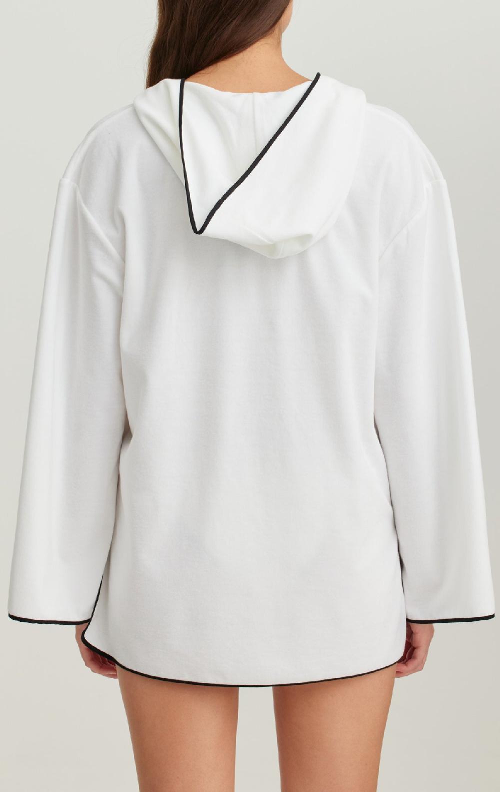 Marysia Hooded Tunic Coconut