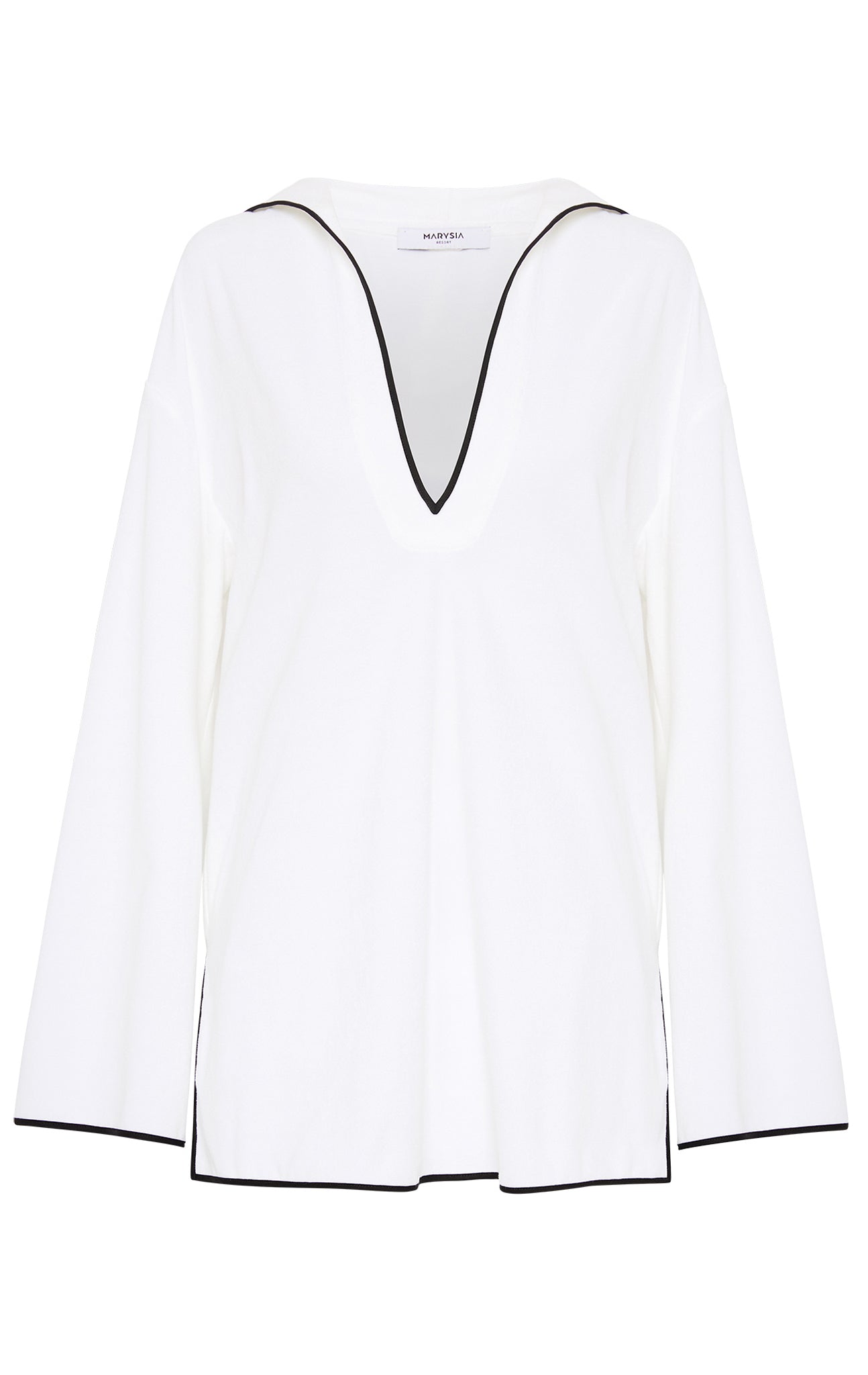 marysia Hooded Tunic Coconut