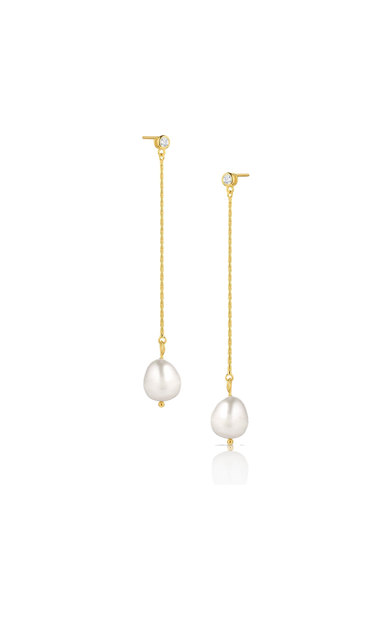 marysia Isla Pearl Swing Earrings