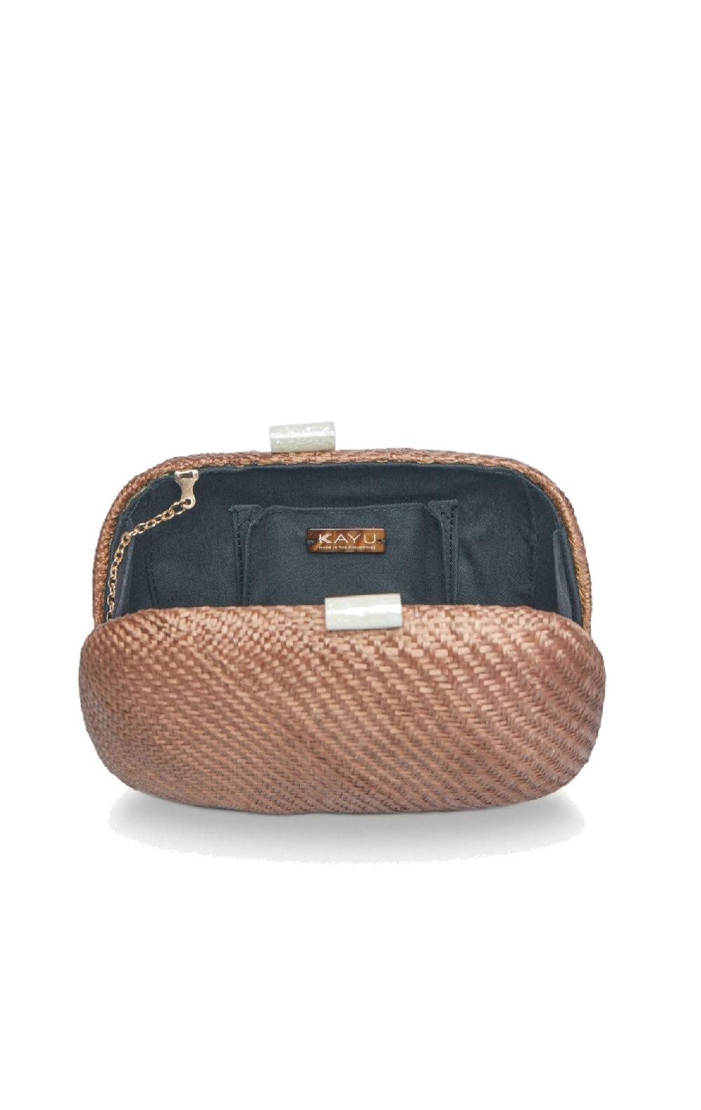 Marysia Mani Straw Clutch Bag