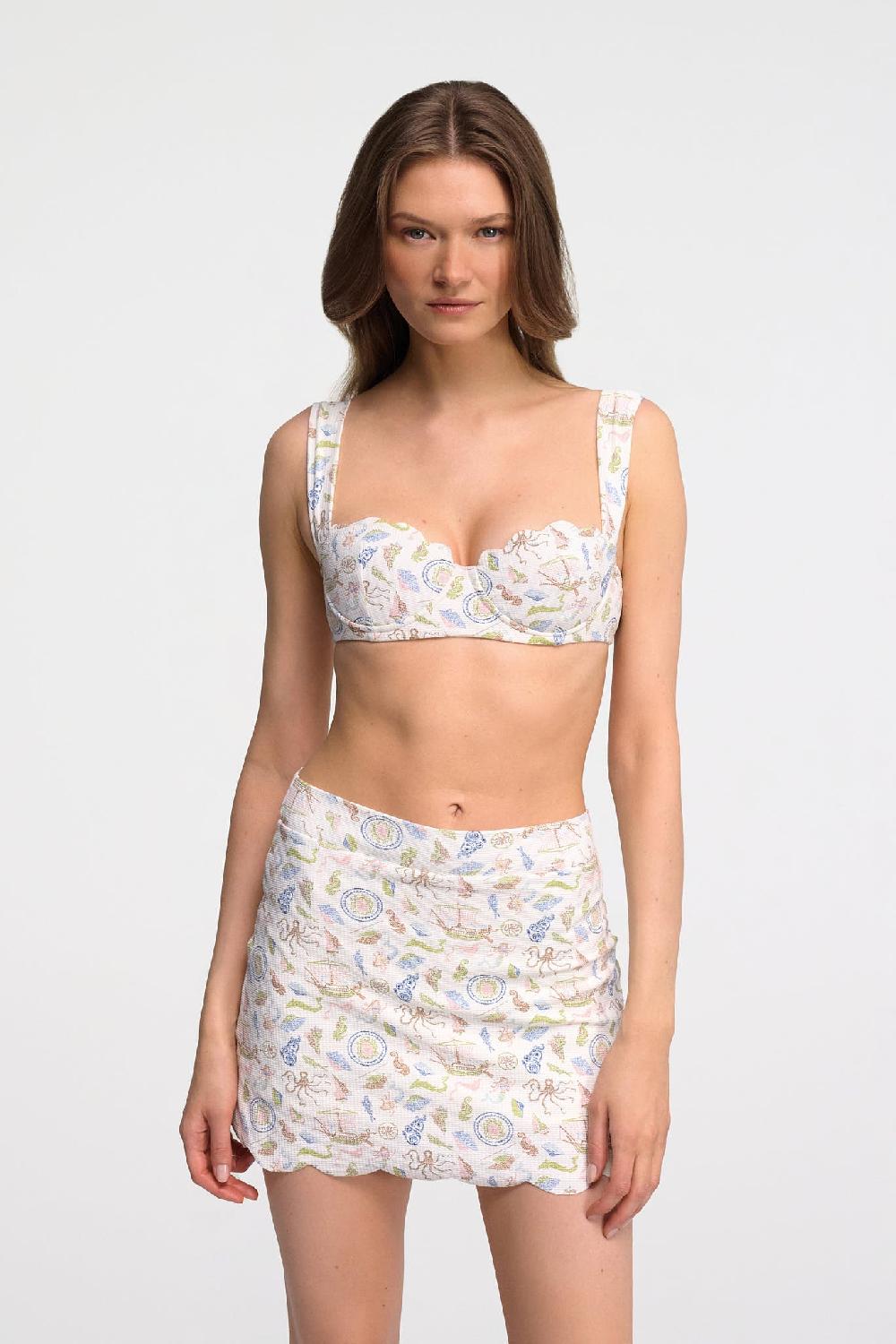 marysia Morton Skirt Cameo Multi