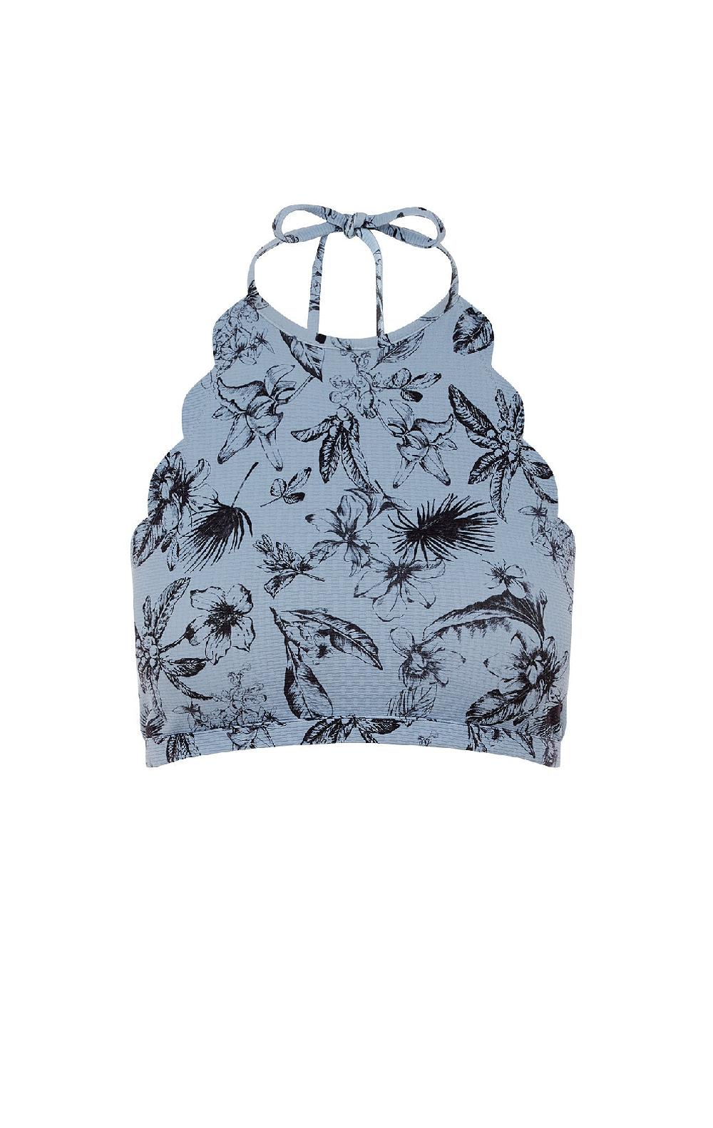 marysia Mott Top Haze Floral Print/Haze