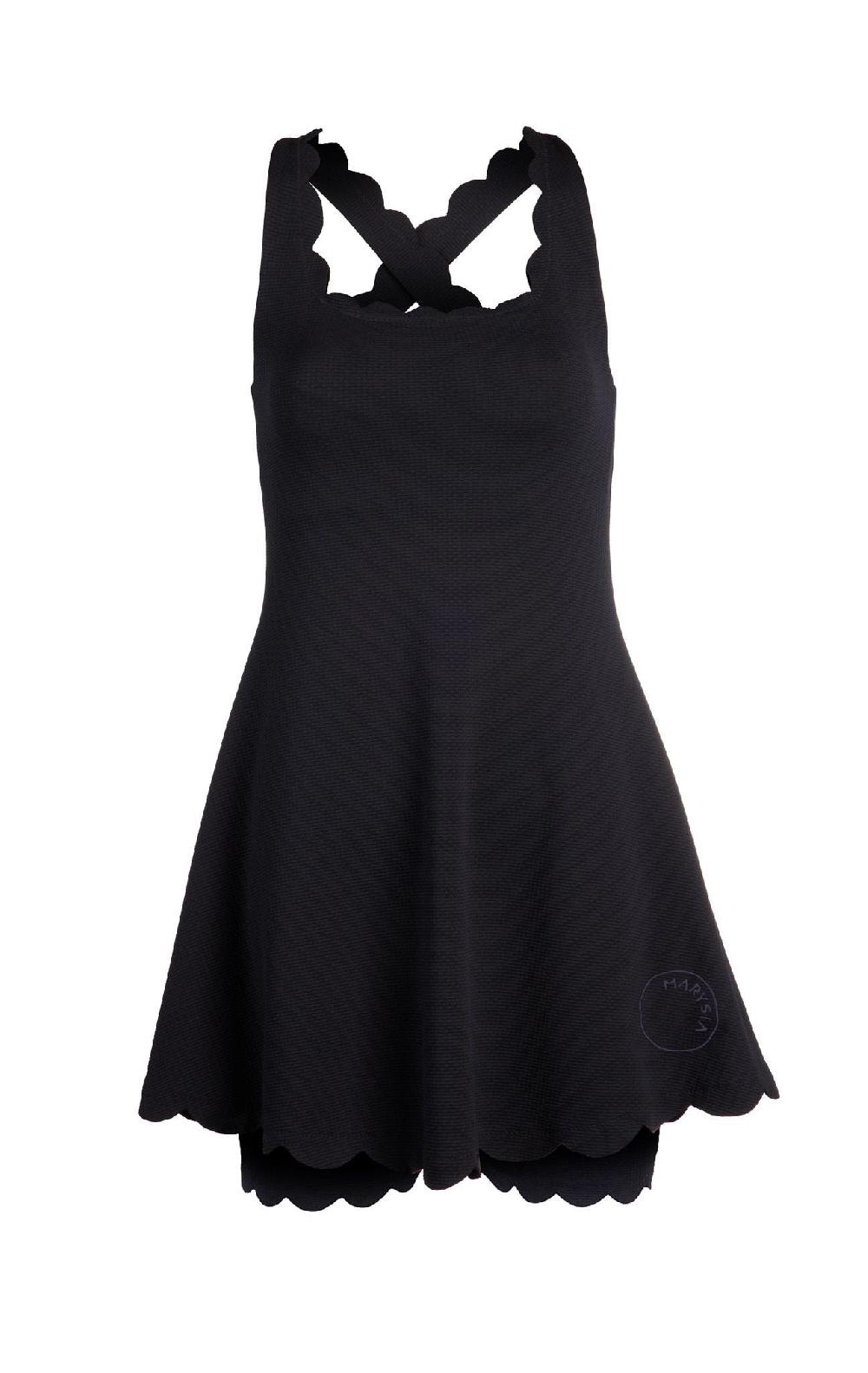 marysia Serena Dress Black