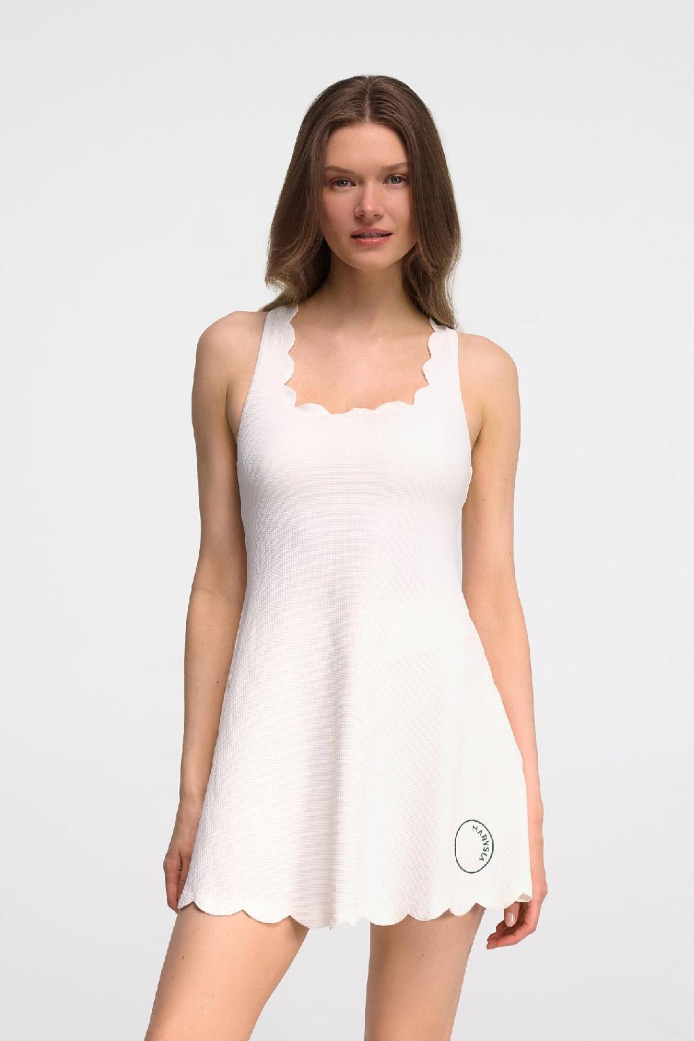 marysia Serena Dress Coconut