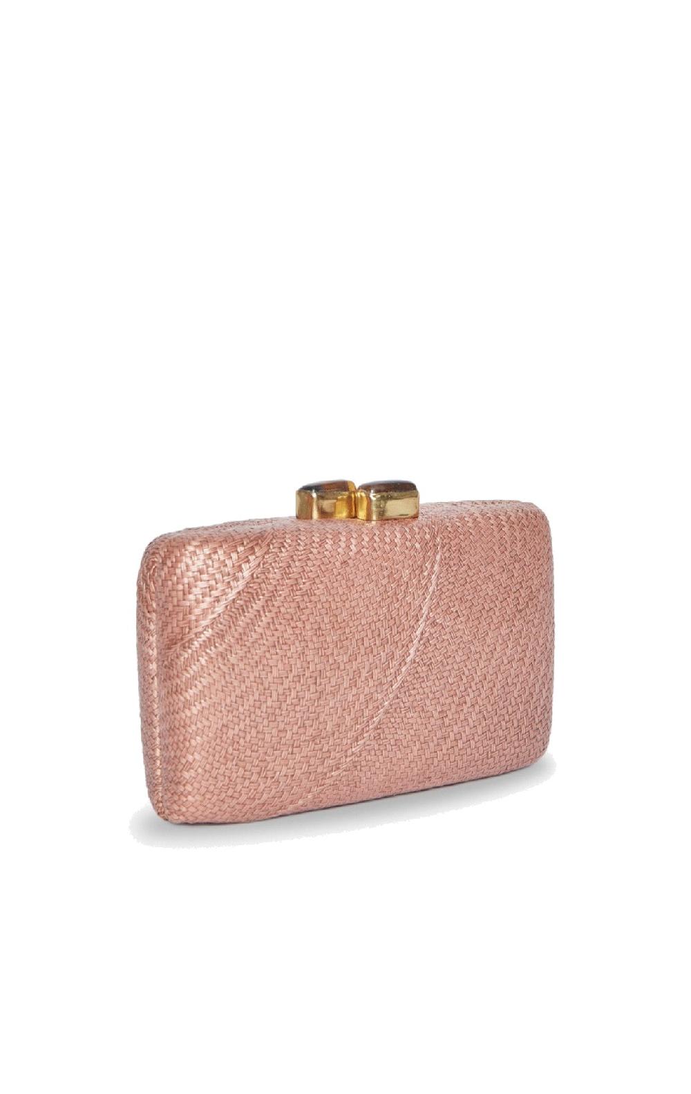 Marysia Uxmal Straw Clutch Bag