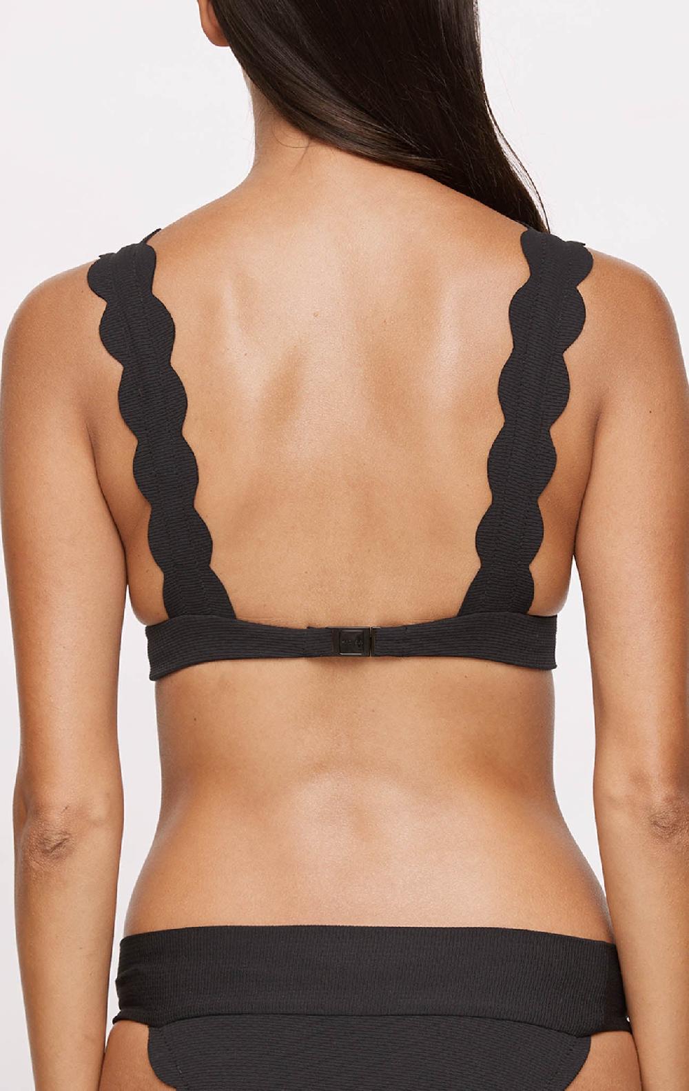 Marysia Wide Santa Clara Top Black