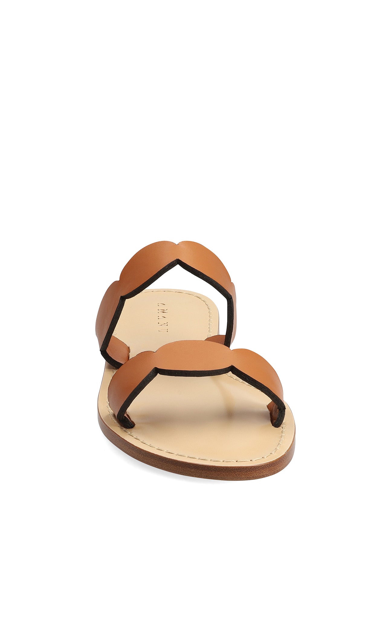 Marysia Marysia X Amanu Bakoven Scallop Sandal Cognac