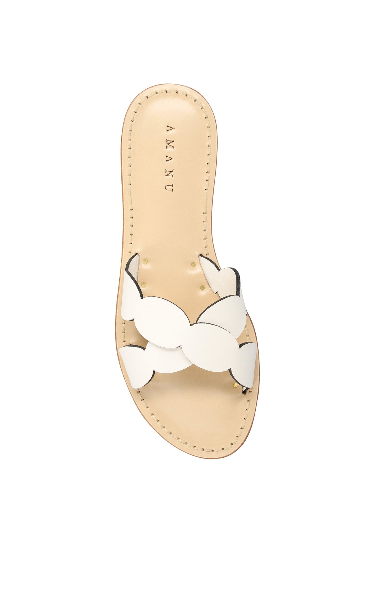 Marysia Marysia X Amanu Okavango Scallop Sandal White