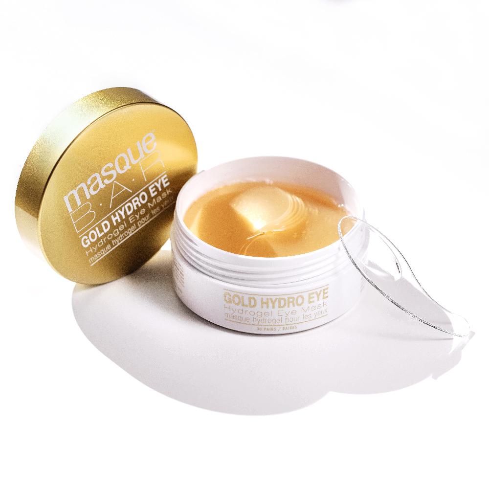 masquebar 24K Gold Infused Hydrogel Eye Patches (30 Pairs)