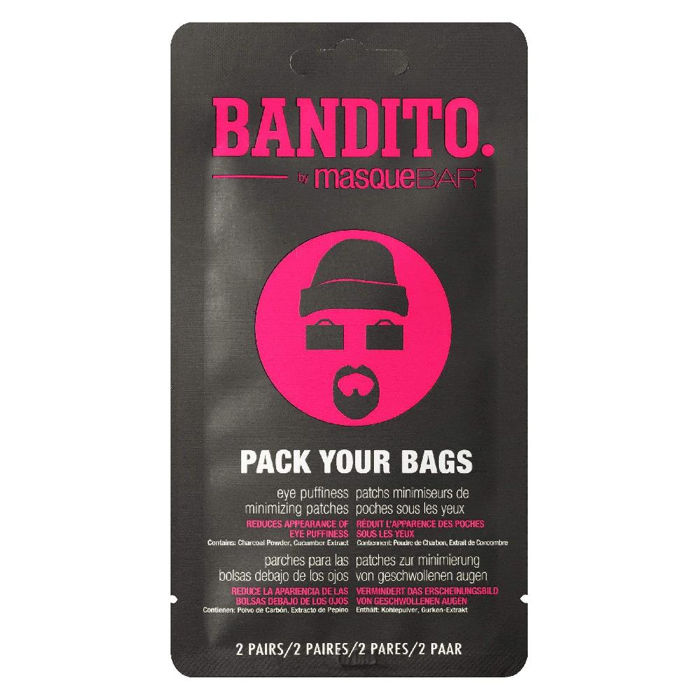 masquebar Bandito Pack Your Bags Eye Puffiness Minimizing Patches (2 Pairs)