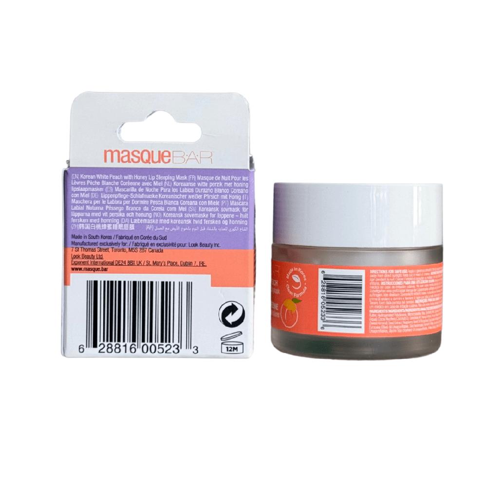 Masquebar Korean White Peach With Honey Lip Sleeping Mask